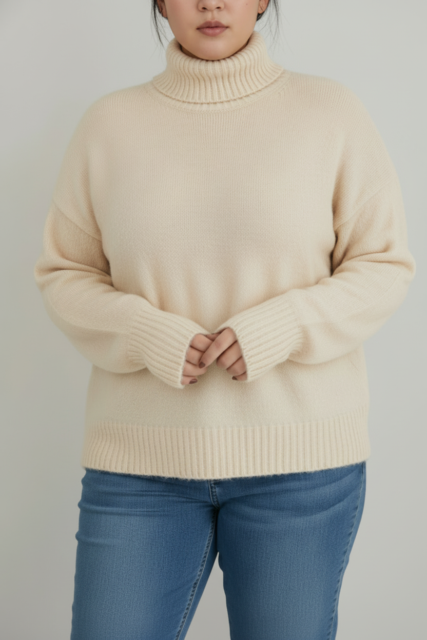 Women’s Oversized Turtleneck Sweater