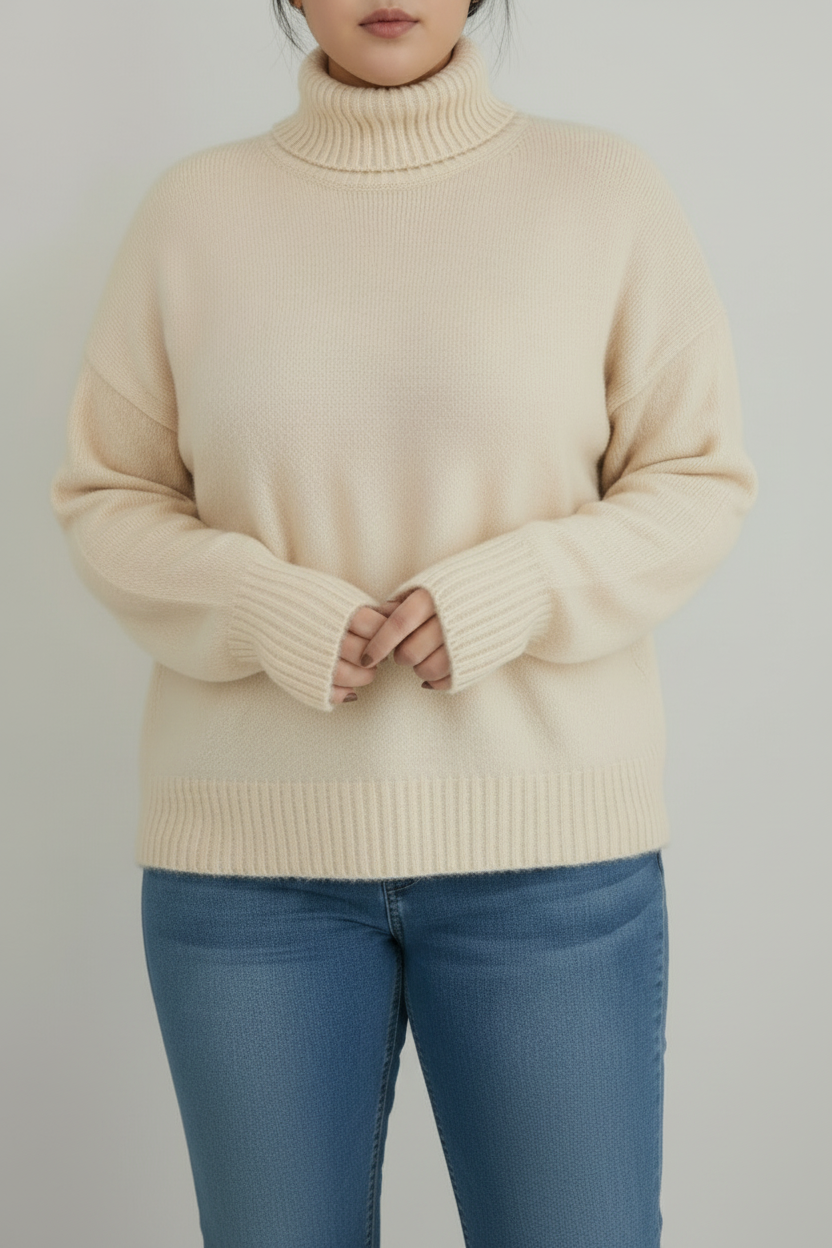 Women’s Oversized Turtleneck Sweater