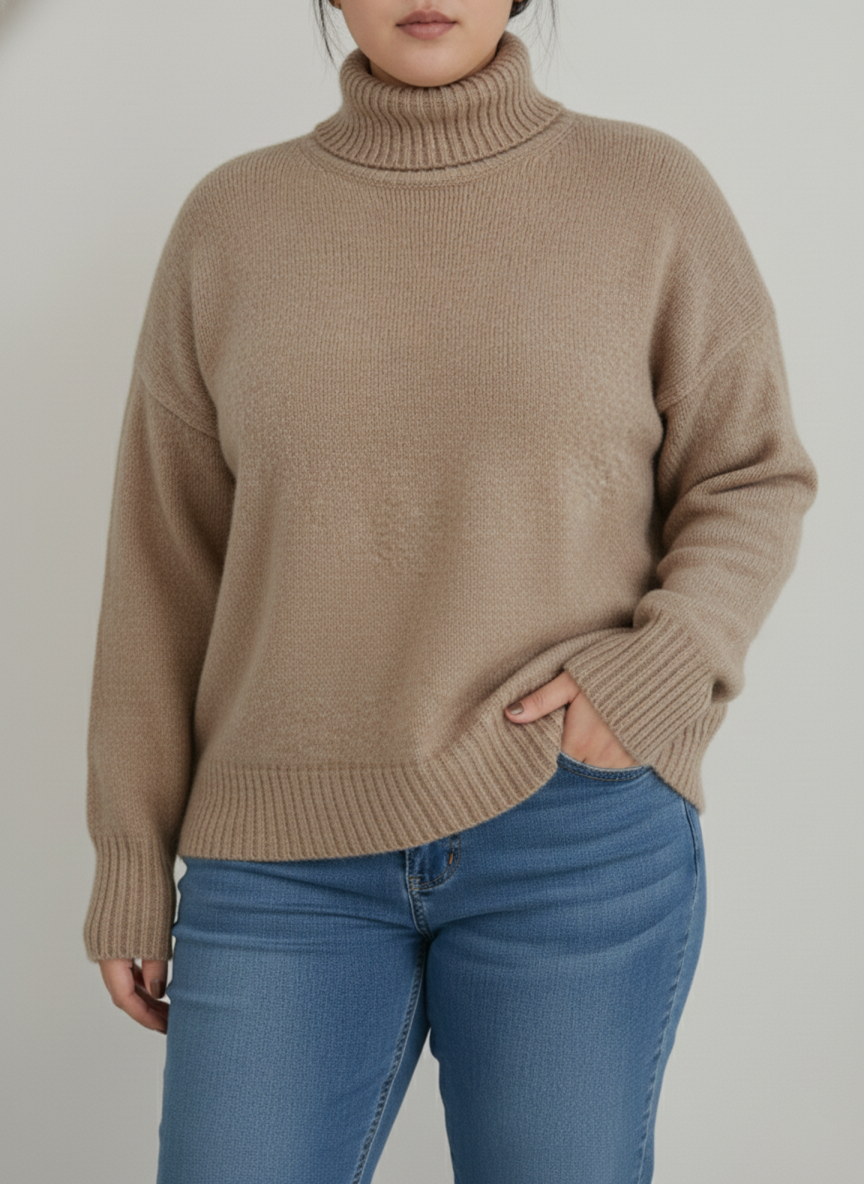Women’s Oversized Turtleneck Sweater