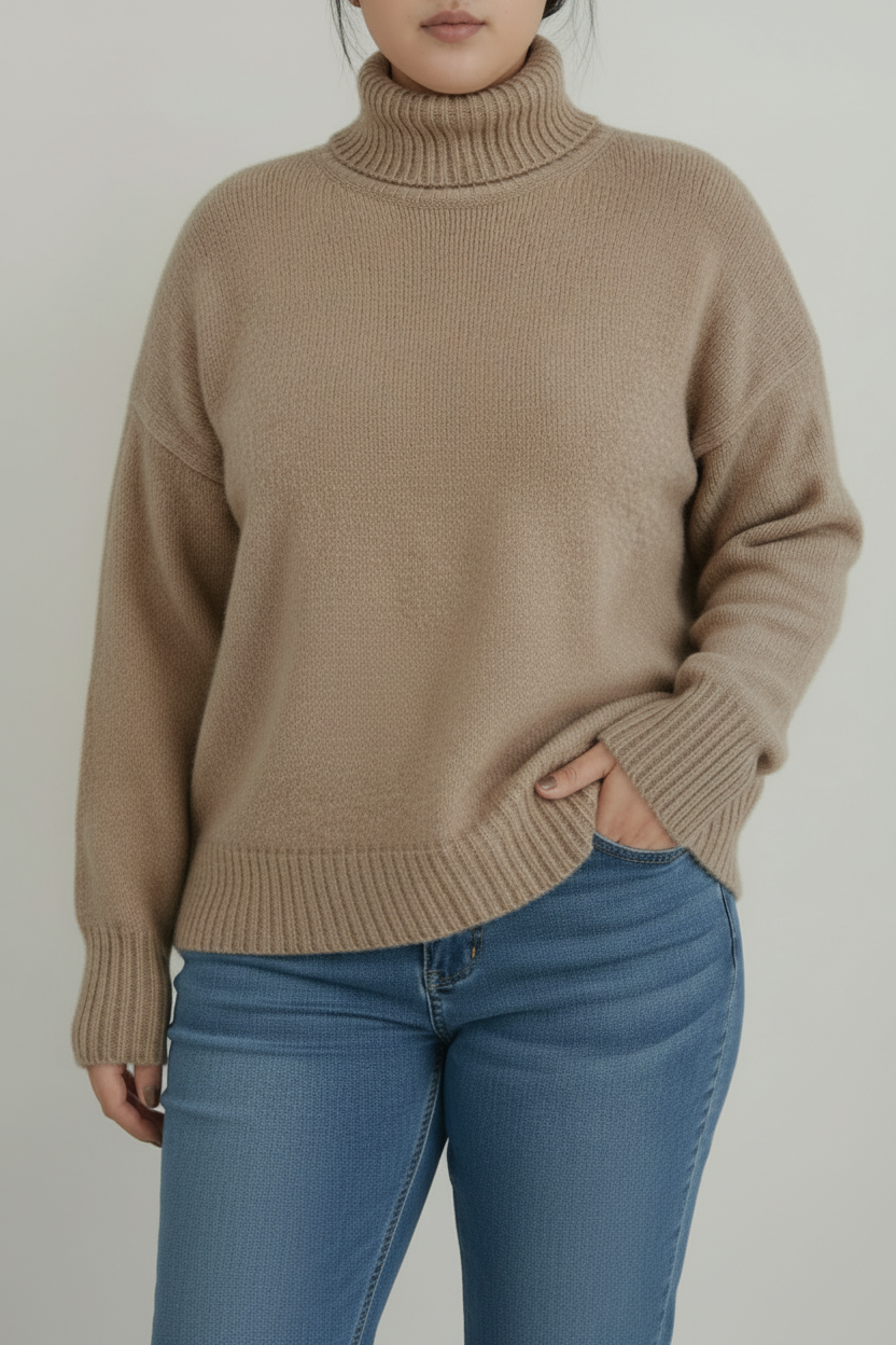 Women’s Oversized Turtleneck Sweater